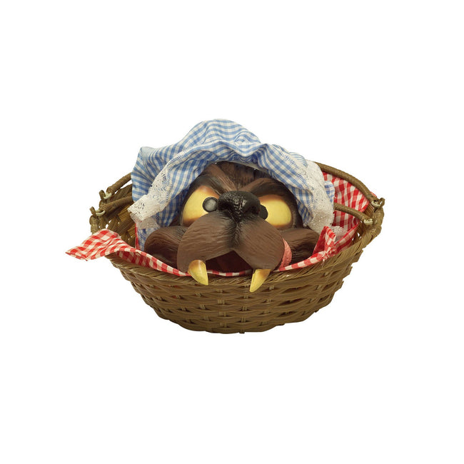 Brown - Front - Bristol Novelty Wolf´s Head Basket Set