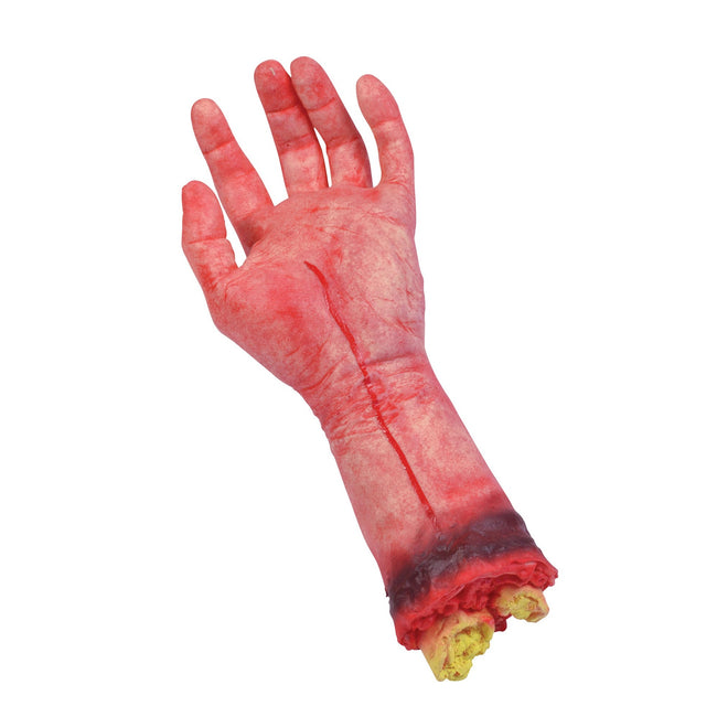 Pink - Front - Bristol Novelty Cut Off Bloody Hand