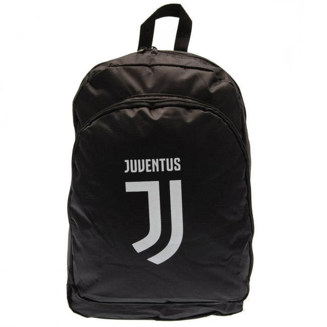 Black - Back - Juventus FC Crest Backpack