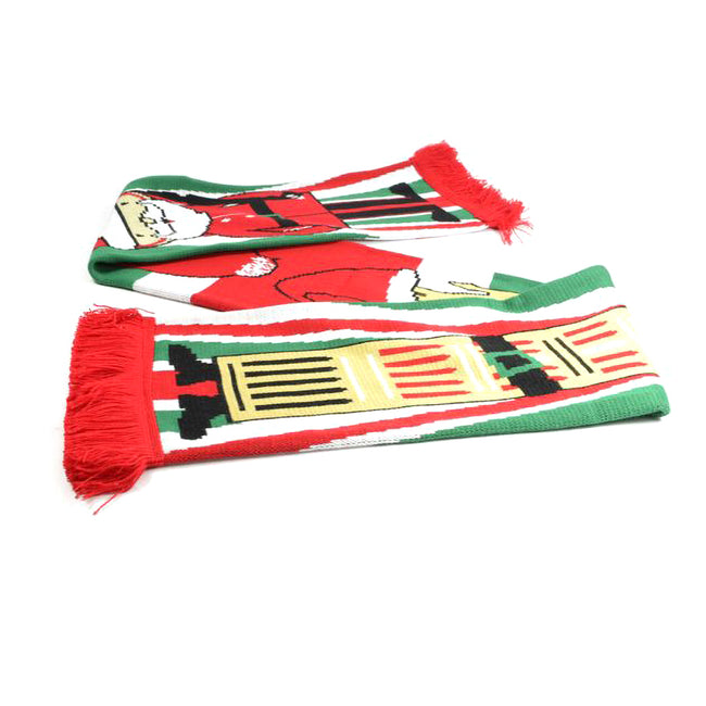 Multicolored - Back - Big Ben Christmas Scarf