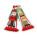 Multicolored - Side - Big Ben Christmas Scarf