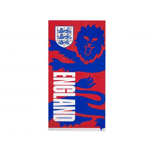 Red-Blue-White - Front - England FA Three Lions Towel
