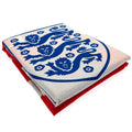 White-Dark Blue-Red - Back - England FA Born To Play Crest Duvet Set