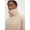 Stone - Side - Burton Mens Funnel Neck Puffer Jacket