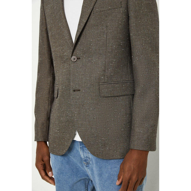 Brown - Lifestyle - Burton Mens Slim Blazer