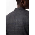 Black - Side - Burton Mens Textured Slim Blazer