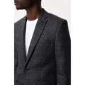Black - Pack Shot - Burton Mens Textured Slim Blazer