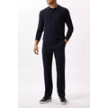 Navy - Pack Shot - Burton Mens Soft Touch Raglan Polo Shirt