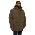 Khaki - Front - Burton Mens Hooded Padded Plus Parka
