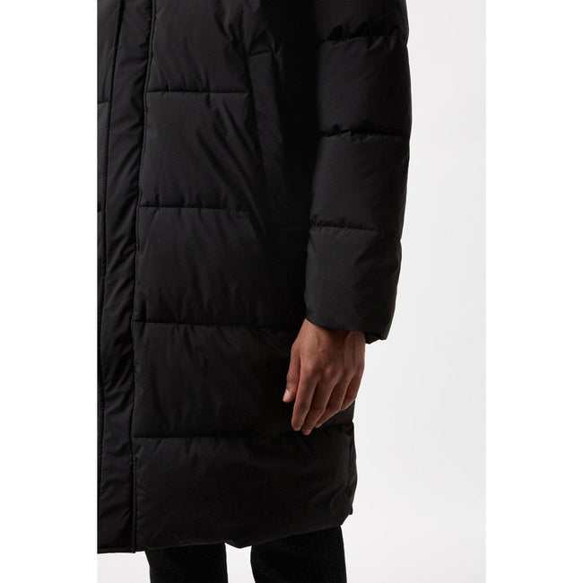 Black - Side - Burton Mens Heavyweight Longline Puffer Jacket