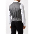 Black - Back - Burton Mens Tuxedo Slim Vest