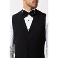 Black - Side - Burton Mens Tuxedo Slim Vest