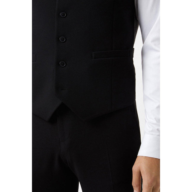 Black - Lifestyle - Burton Mens Tuxedo Slim Vest
