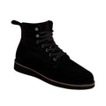 Black - Front - Burton Mens Panel Suede Boots