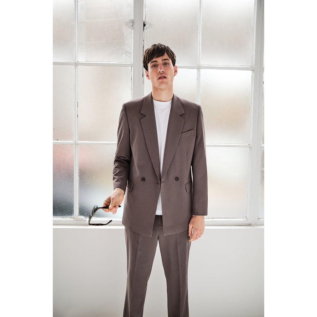 Purple - Lifestyle - Burton Mens Relaxed Fit Suit Jacket