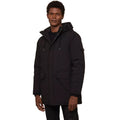 Black - Front - Burton Mens Hooded Padded Parka