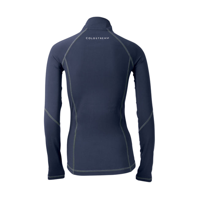 Navy-Gray - Side - Coldstream Womens-Ladies Lennel Top
