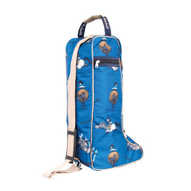 Classic Blue-Taupe-Navy - Back - Hy Thelwell Collection Jumps Boot Bag