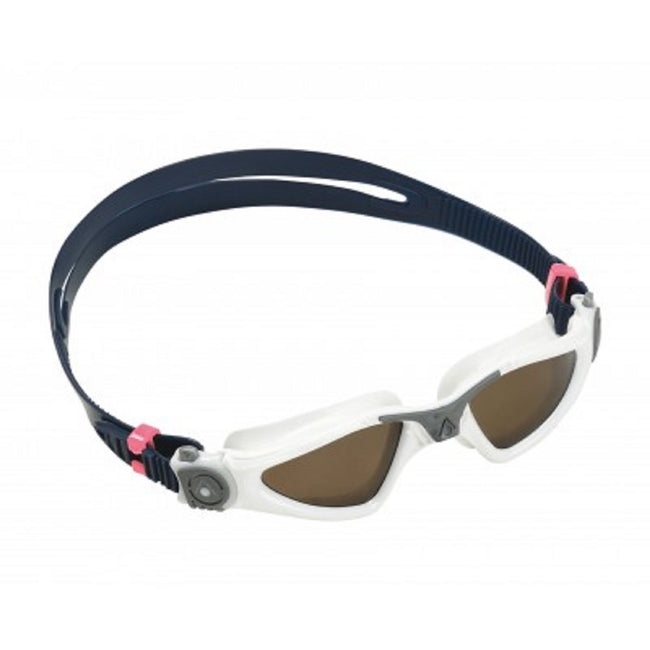 Black-Blue - Front - Aquasphere Kayenne Swimming Goggles