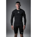 Black - Side - Optimum Mens Long-Sleeved Thermal Top