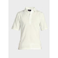 White - Front - Falcon Mens Half-Sleeved Cricket Shirt