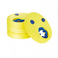 Yellow-Blue - Front - Zoggs Childrens-Kids Float Discs Set (Pack of 4)