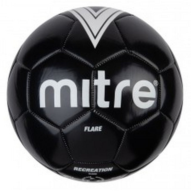 Black-White - Pack Shot - Mitre Flare Soccer Ball