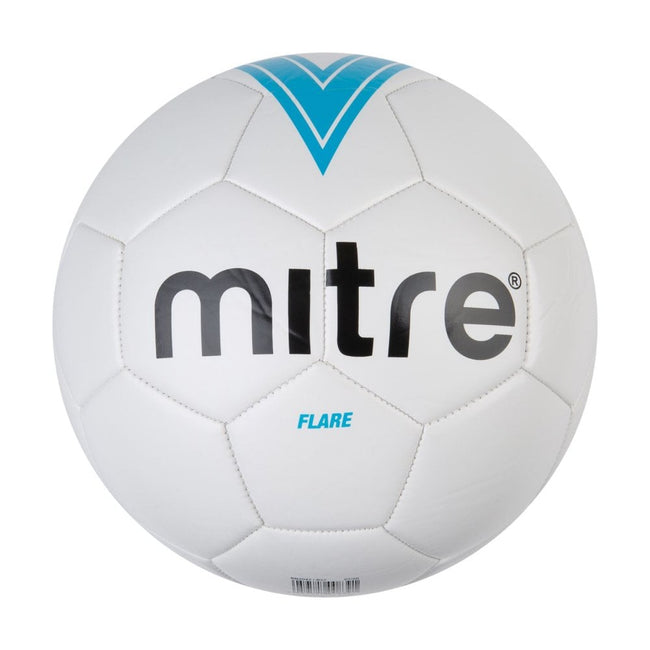 Blue-White - Front - Mitre Flare Soccer Ball