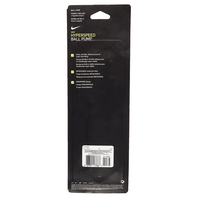 Black-Green - Pack Shot - Nike Hyperspeed Ball Pump