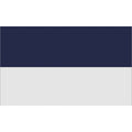 White-Navy - Front - Carta Sport Corner Flag