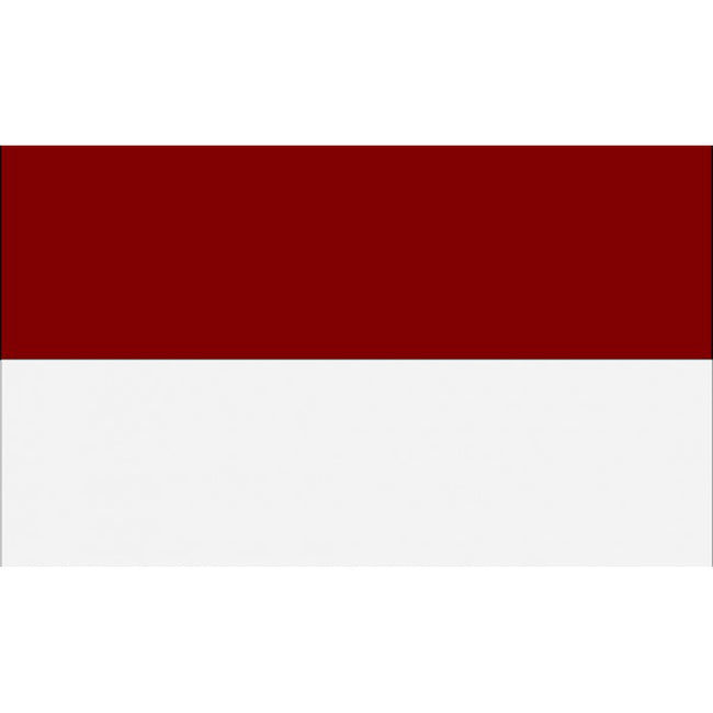 White-Maroon - Front - Carta Sport Corner Flag