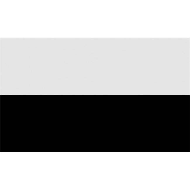 White-Black - Front - Carta Sport Corner Flag