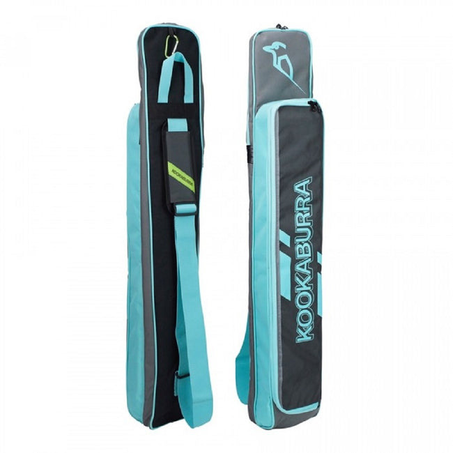 Mint-Gray - Front - Kookaburra Ignite Hockey Stick Bag