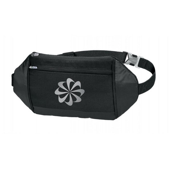 Black-Silver - Front - Nike Challenger Waist Bag