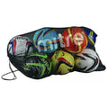 Black - Front - Mitre Mesh Football Bag