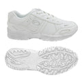 White - Back - Optimum Childrens-Kids School Sneakers