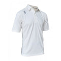 White - Front - Kookaburra Boys Pro Players Cricket Shirt