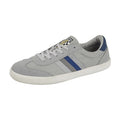 Gray - Front - Lambretta Mens Canvas Shoes