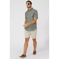 Sage - Pack Shot - Maine Mens Dash Print Shirt