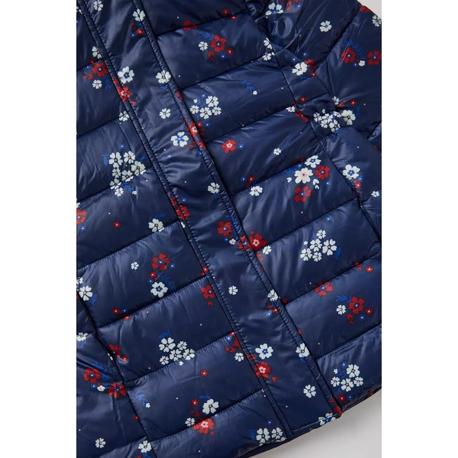 Blue - Lifestyle - Blue Zoo Girls Floral Padded Jacket