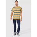 Sand - Side - Mantaray Mens Mini Stripe T-Shirt