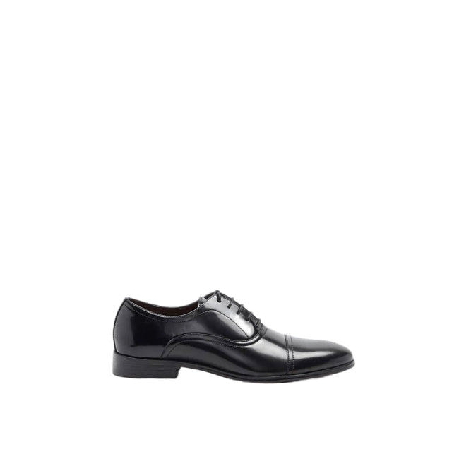 Black - Lifestyle - RedTape Mens Boston Leather Oxfords