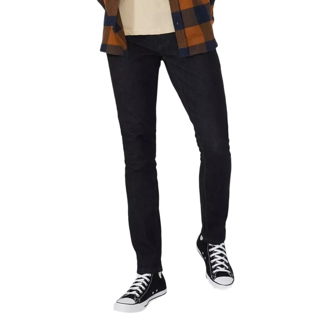 Dark Blue - Front - Red Herring Mens Rinse Skinny Jeans
