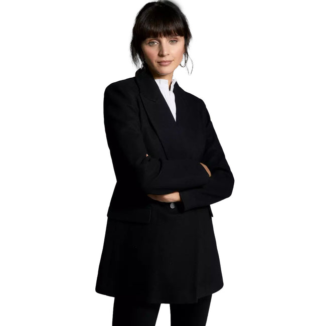Black - Front - Principles Womens-Ladies Double-Breasted Tailored Blazer