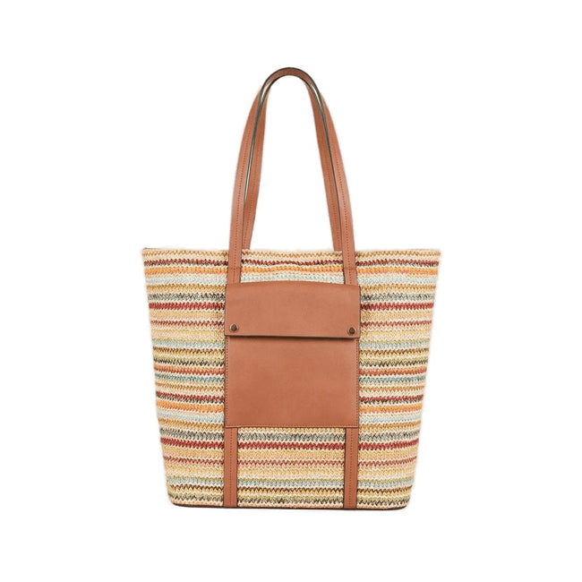 Multicolored - Front - Principles Polly Stripe Shopper Bag