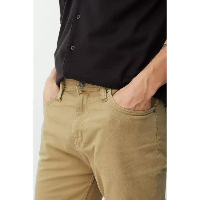 Natural - Side - Red Herring Mens Twill Pants