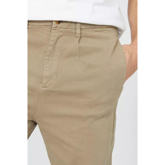 Tan - Lifestyle - Red Herring Mens Tapered Chinos