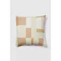 Yellow-White - Back - Debenhams Pablo Reversible Filled Cushion