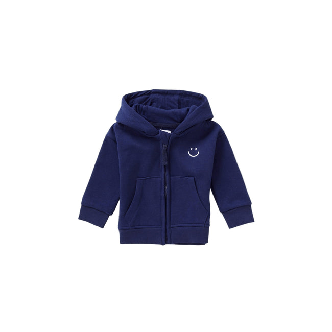 Navy - Front - Blue Zoo Baby Hoodie