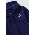 Navy - Side - Blue Zoo Baby Hoodie